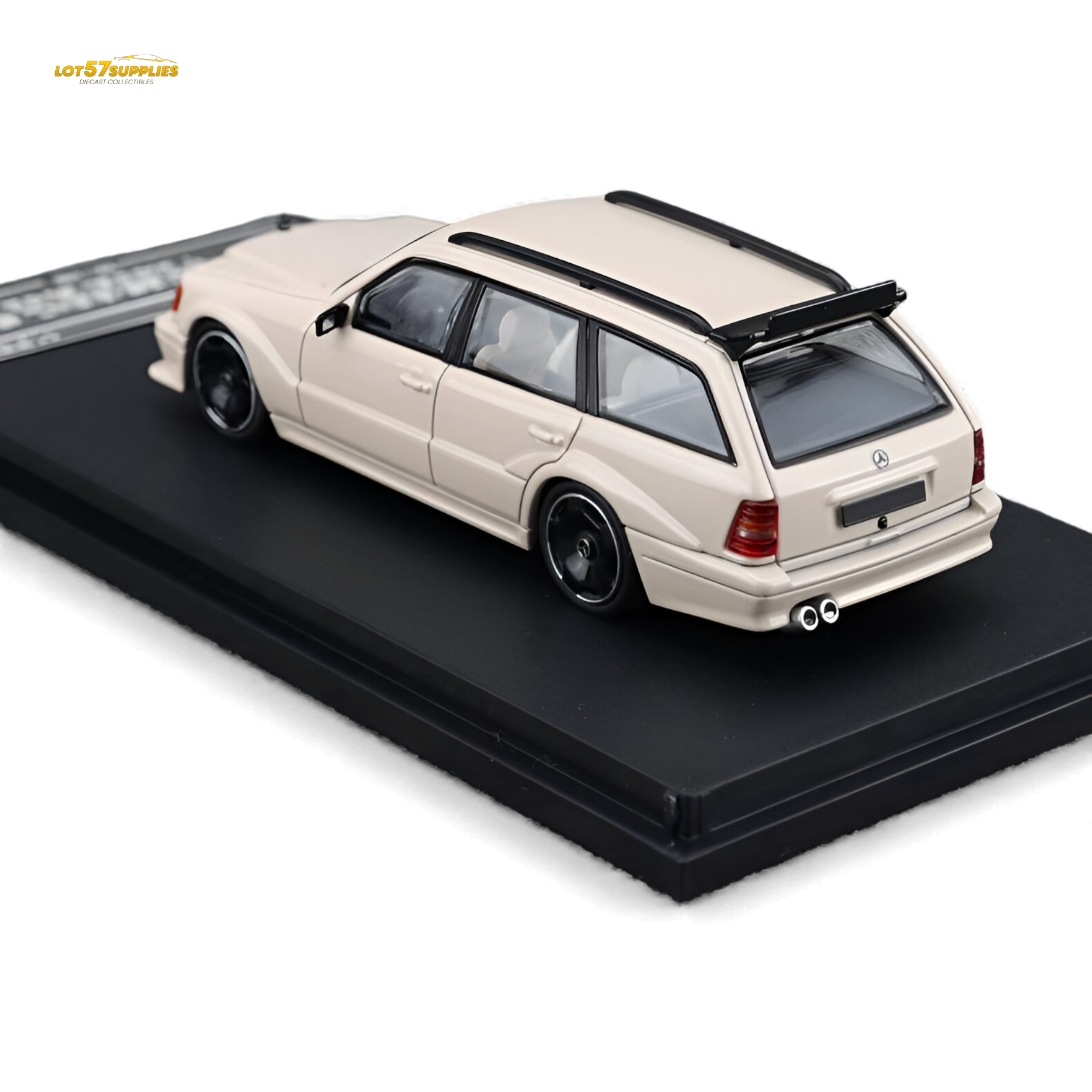 (Pre-Order) Mortal Mercedes-Benz S124 - Milk Tea Color 1:64