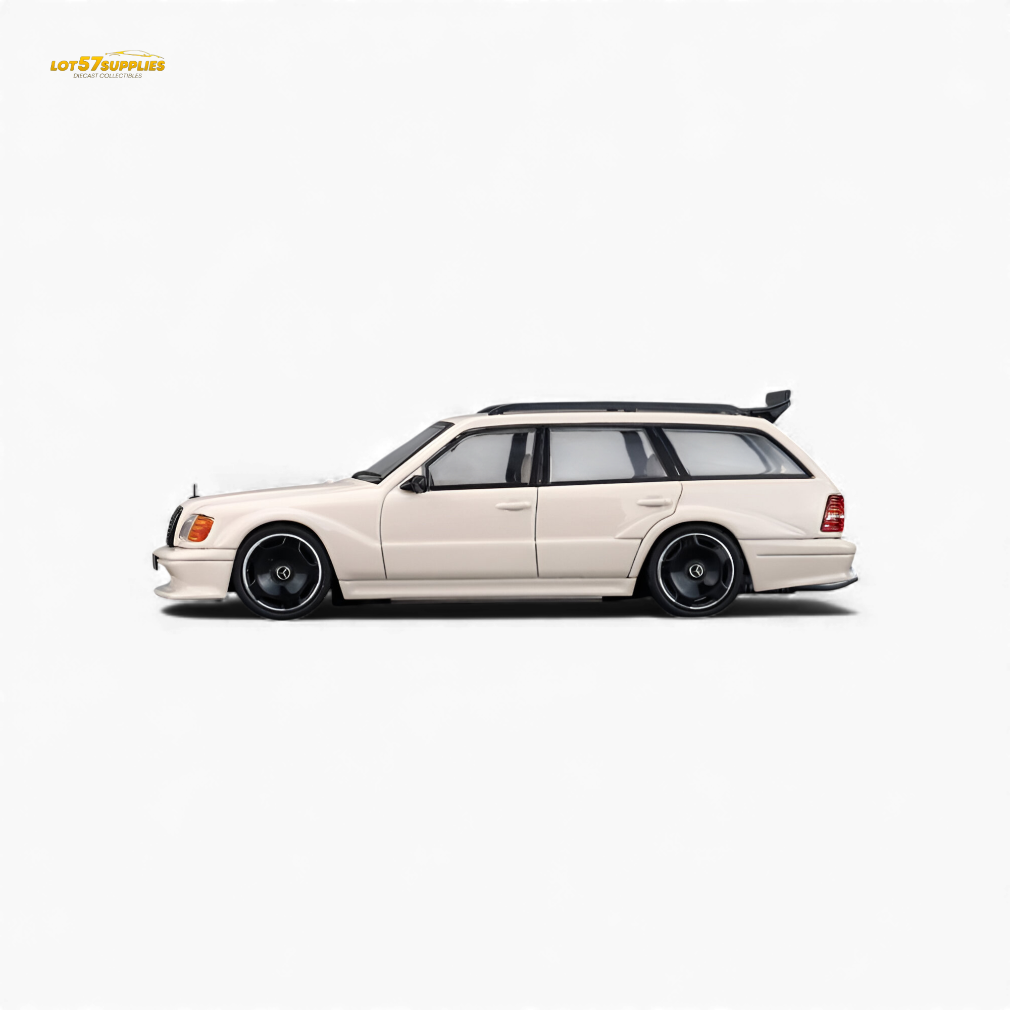 (Pre-Order) Mortal Mercedes-Benz S124 - Milk Tea Color 1:64