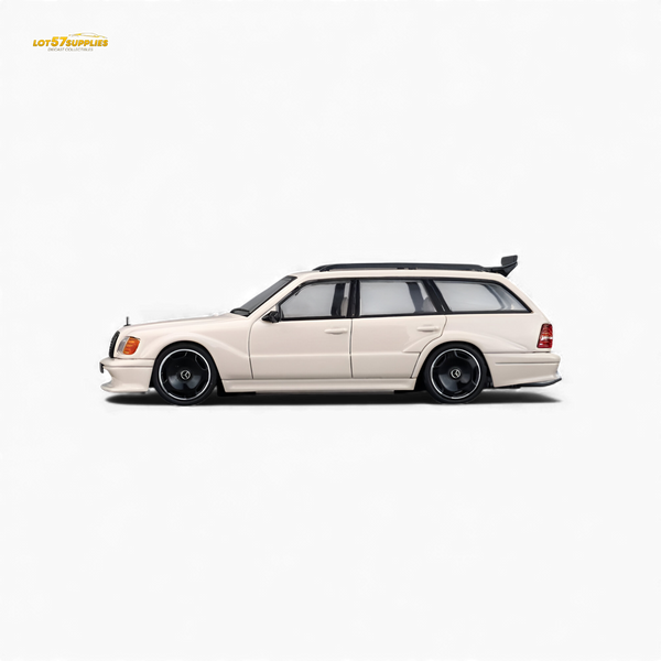 (Pre-Order) Mortal Mercedes-Benz S124 - Milk Tea Color 1:64