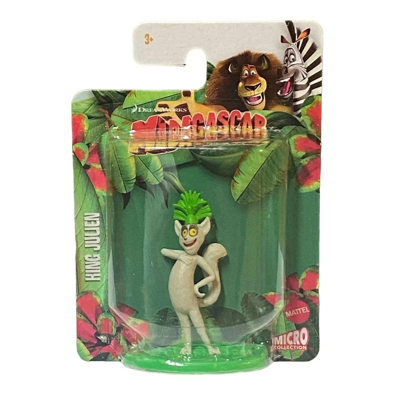 Madagascar Micro Figure / Cake Toppers set of 5
