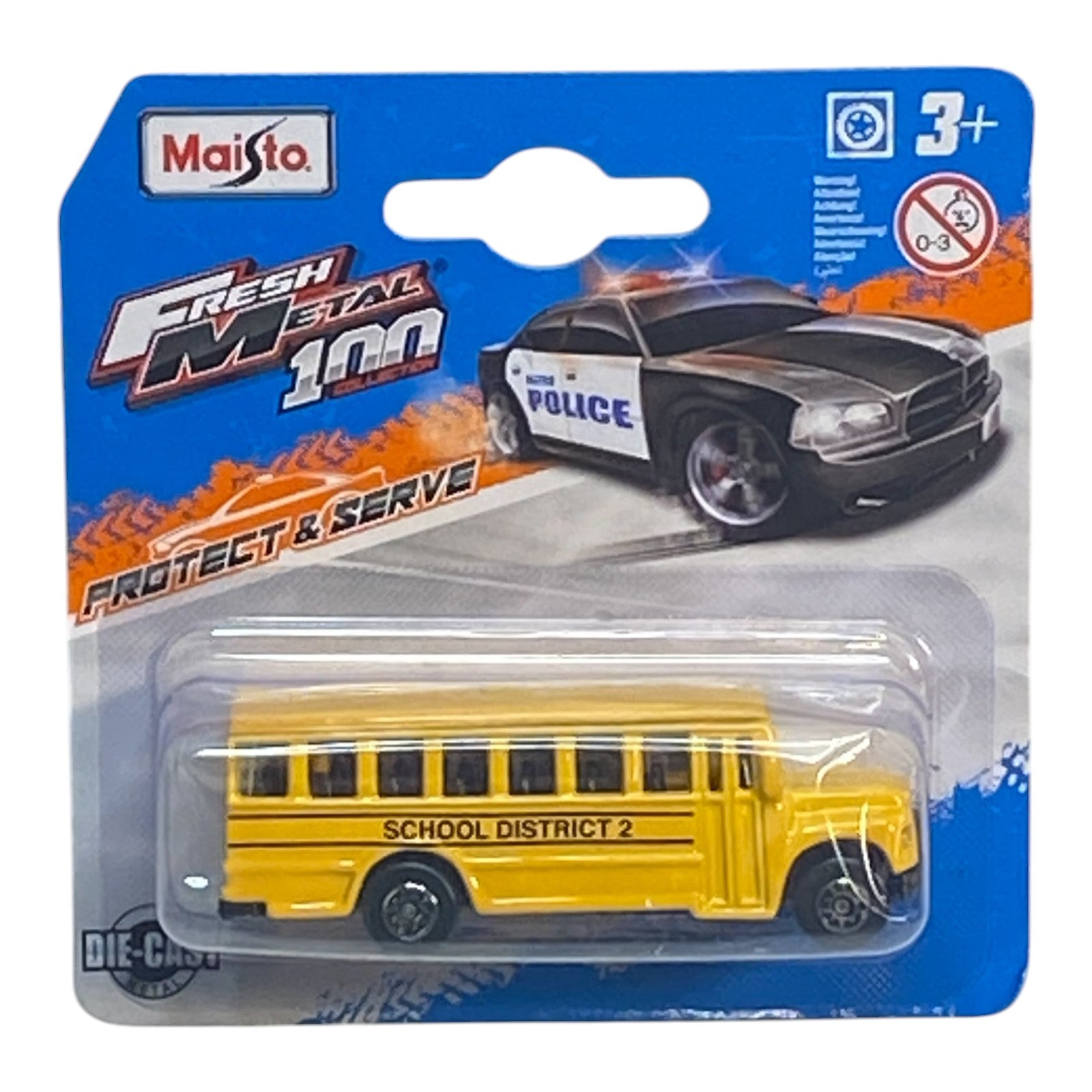 Maisto School Bus - Fresh Metal 100 Collection -
