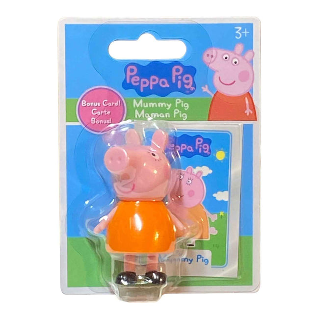Mummy Pig / Maman Pig Mini Figure / Cake Topper - Peppa Pig - Hover Image