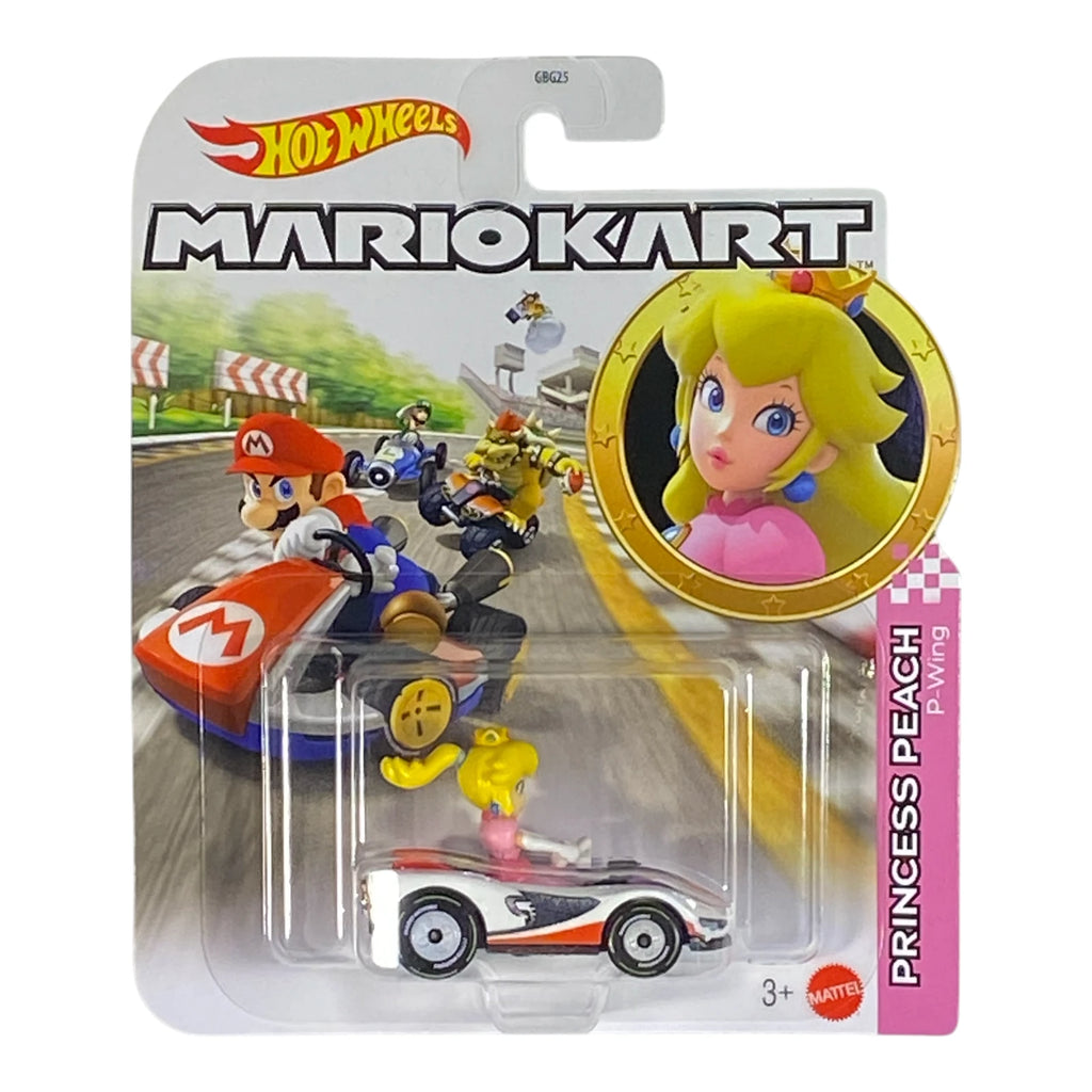 Hot Wheels Mario Kart Princess Peach P-Wing