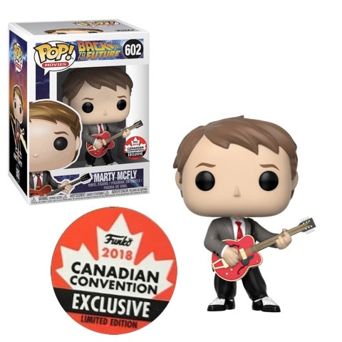 Funko POP! Marty McFly With Guitar (Canadian Convention Exclusive) #602 Main image