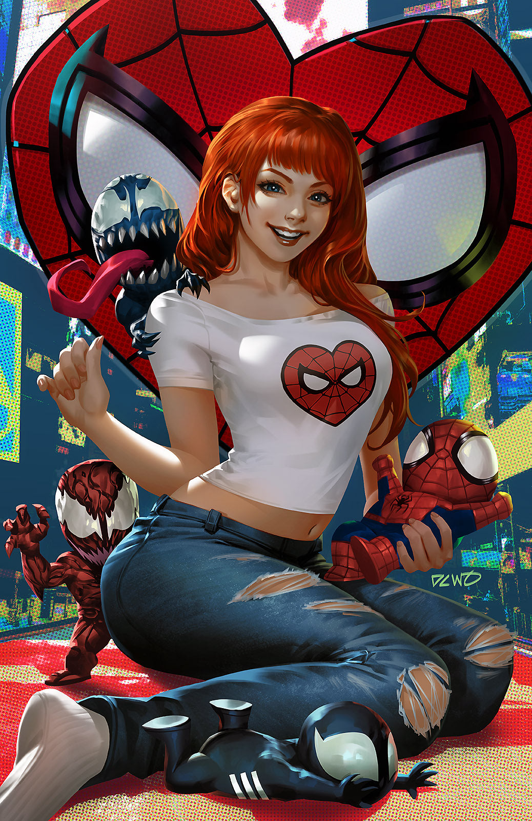 Amazing Spider-Man #53 Unknown Comics Derrick Chew Virgin Exclusive Var (07/10/2024) - Collectors World Toys Main image