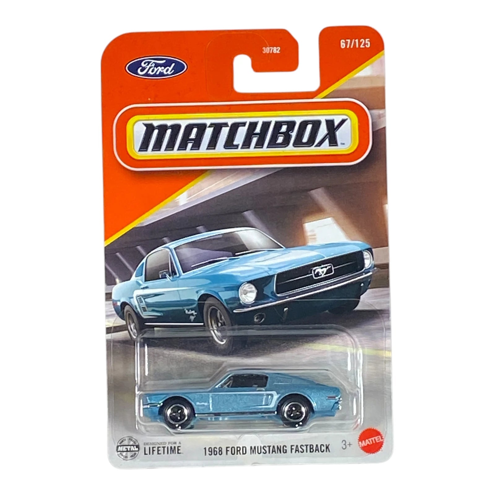 Matchbox 1968 Ford Mustang Fastback - 2025 Matchbox Series 67/125