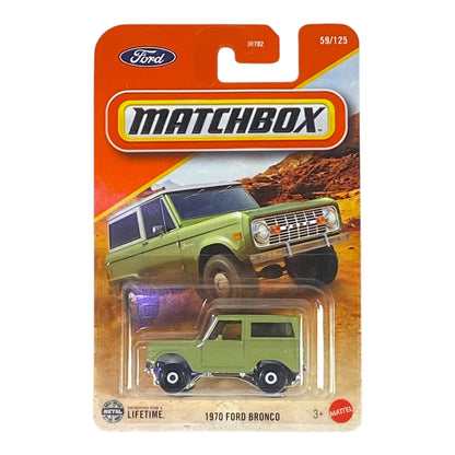 Matchbox 1970 Ford Bronco - 2025 Matchbox Series 59/125