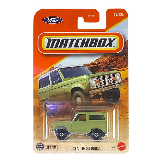 Matchbox 1970 Ford Bronco - 2025 Matchbox Series 59/125