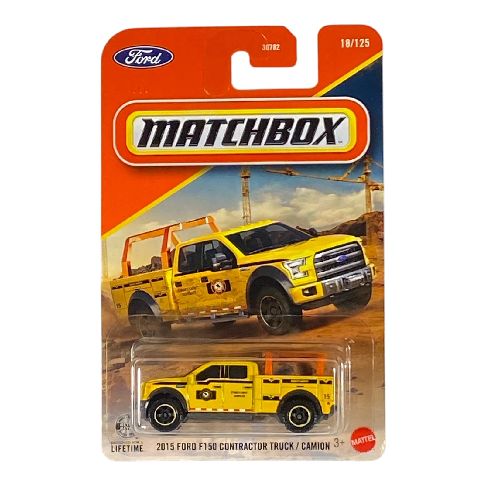 Matchbox 2015 Ford F150 Contractor Truck / Camion - 2026 Matchbox Series 18/125 Main image