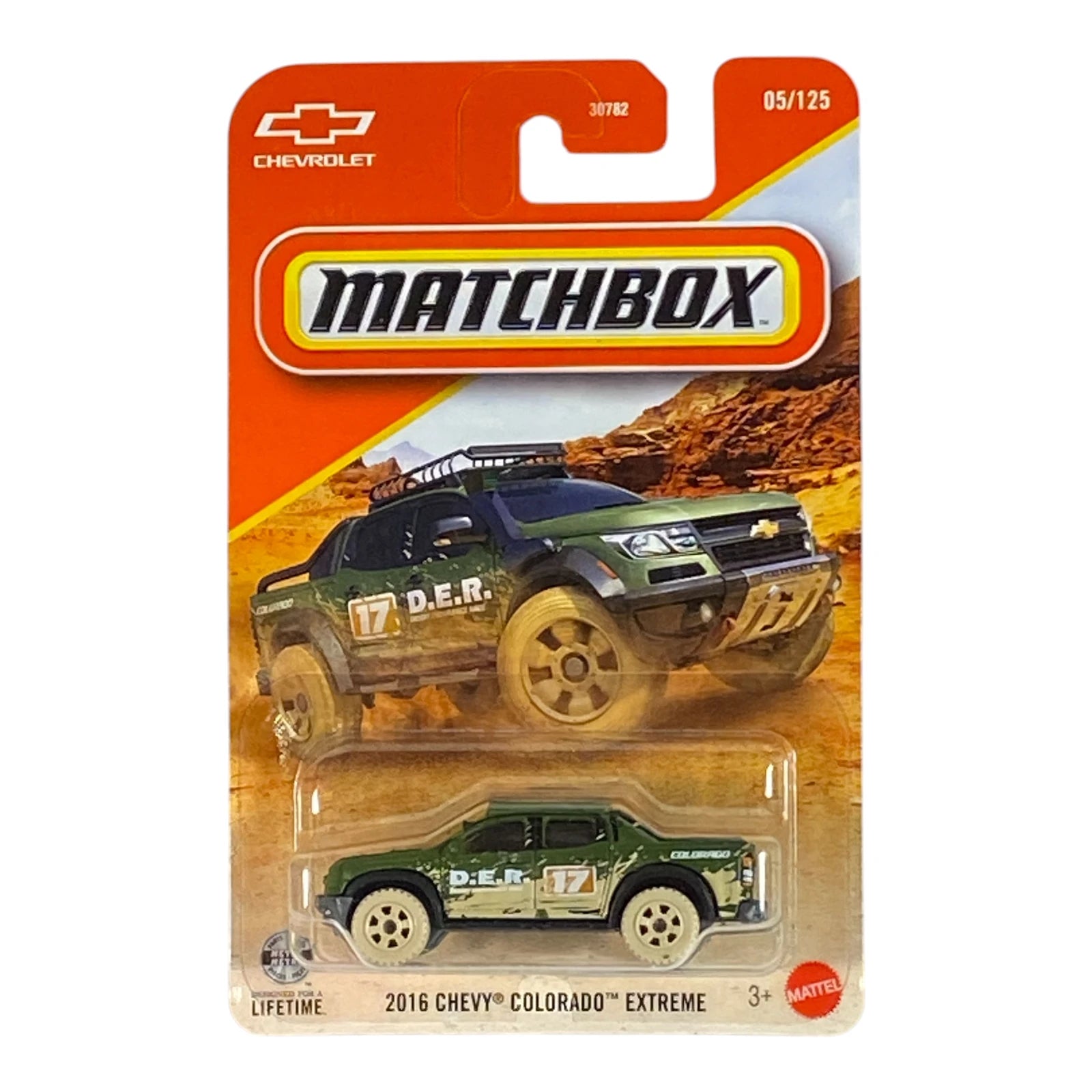Matchbox 2016 Chevy Colorado Extreme - 2026 Matchbox Series 05/125 Main image