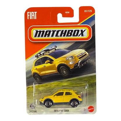 Matchbox 2016 Fiat 500X - 2026 Matchbox Series 01/125