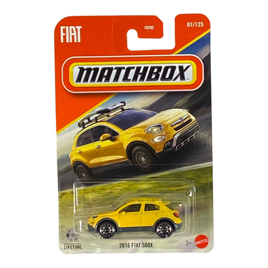 Matchbox 2016 Fiat 500X - 2026 Matchbox Series 01/125