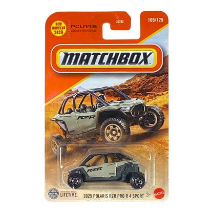 Matchbox 2025 Polaris RZR Pro R 4 Sport - 2025 Matchbox Series 105/125