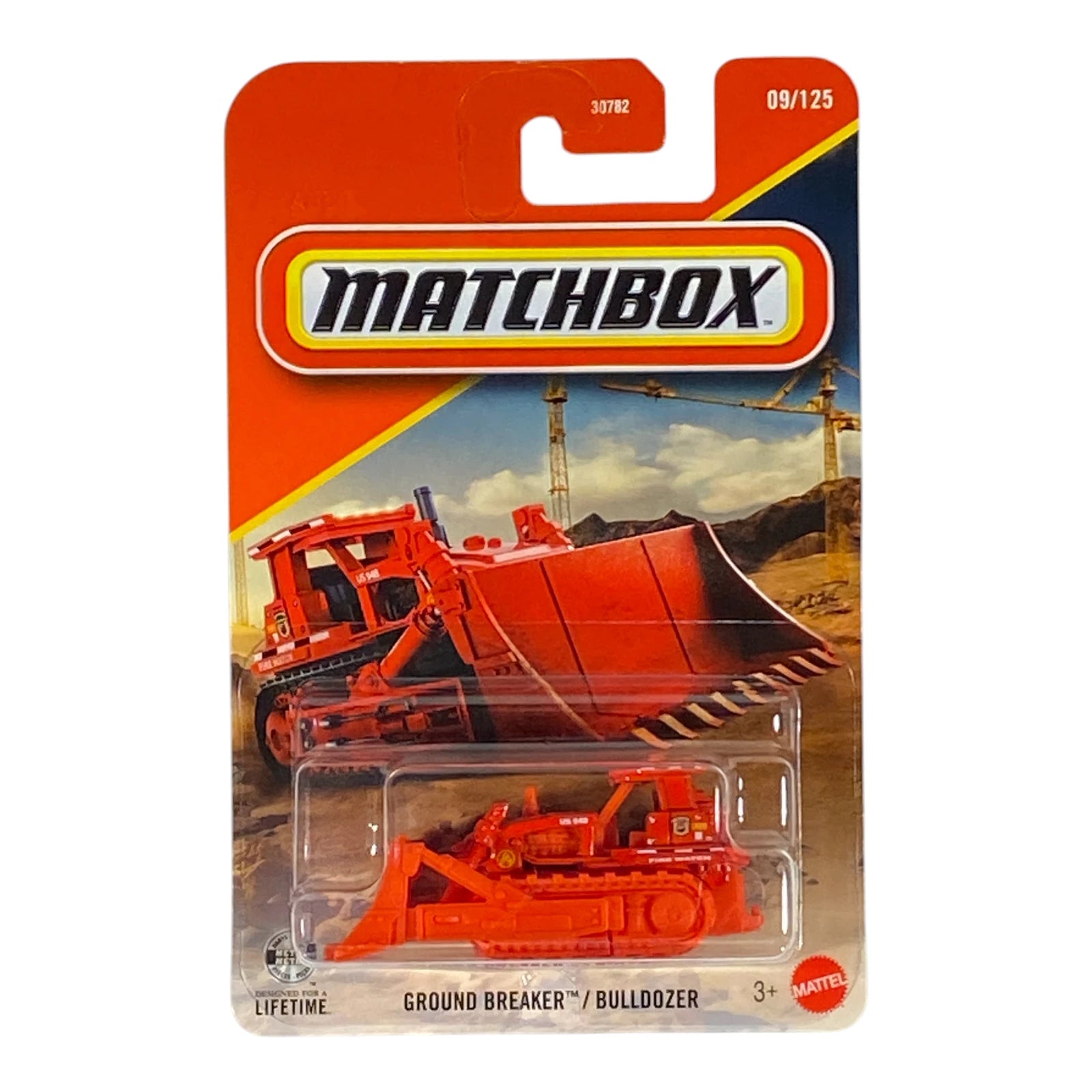 Matchbox Ground Breaker / Bulldozer - 2026 Matchbox Series 09/125 Main image