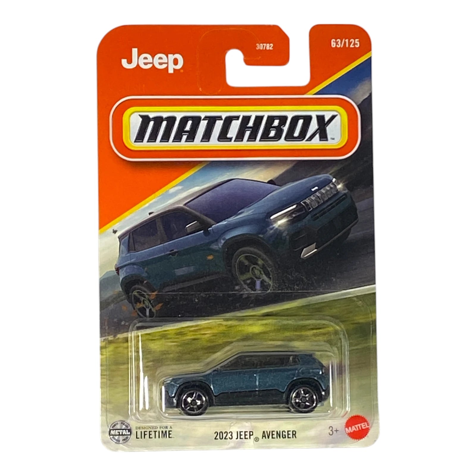 Matchbox Jeep Avenger - 2025 Matchbox Series 63/125 Main image