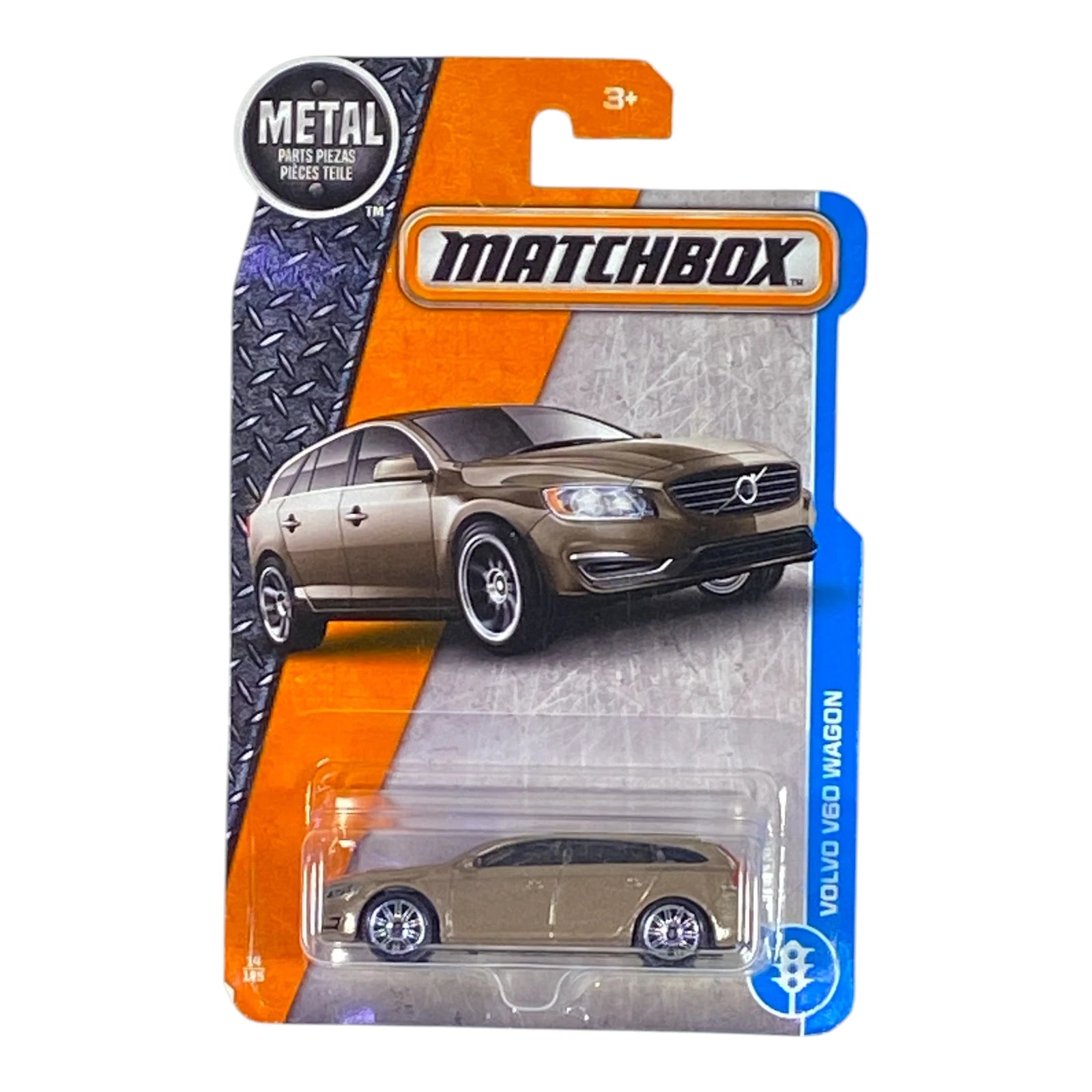 Matchbox Volvo V60 Wagon - 2017 matchbox Explorer Series 14/125 (Damaged Package)