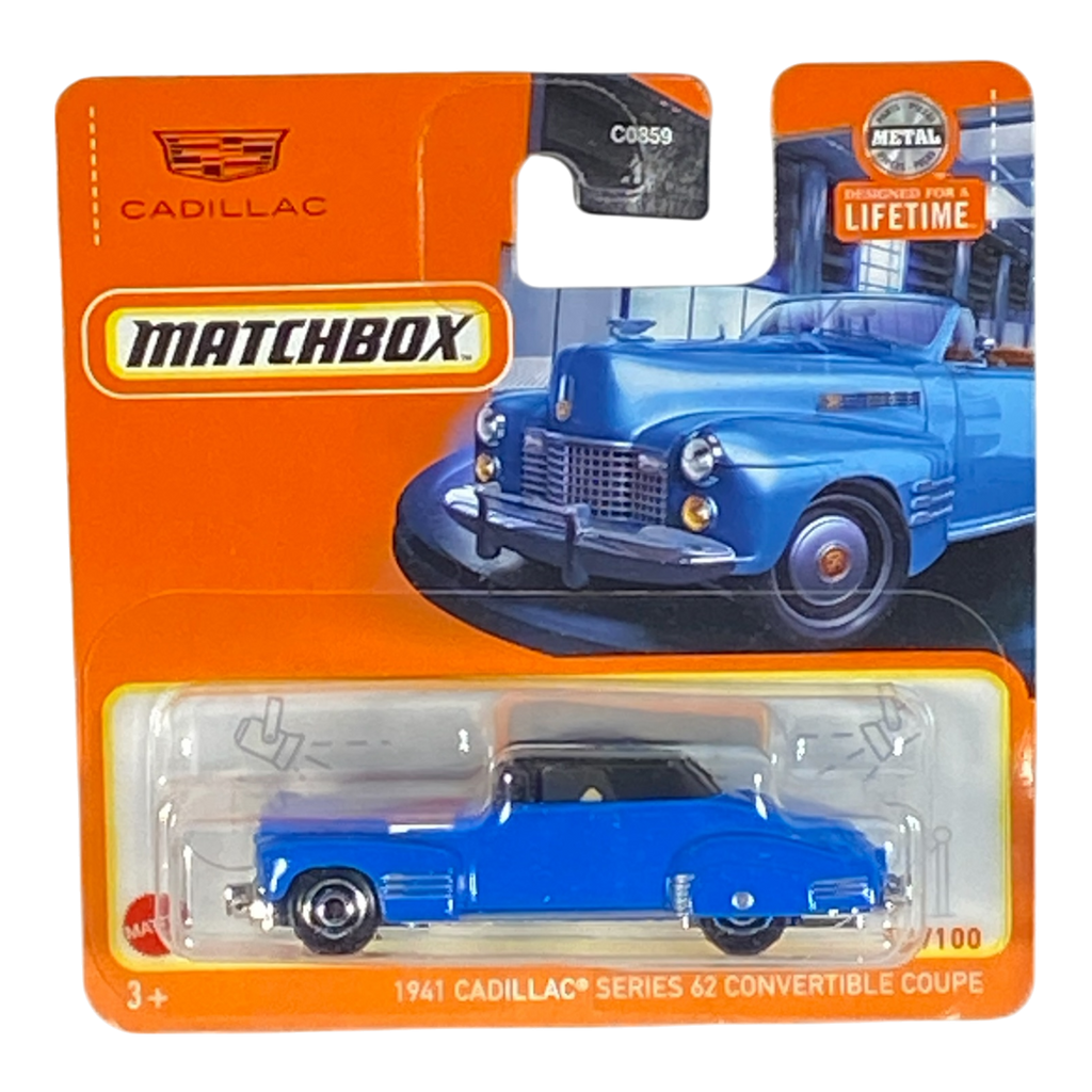 Matchbox 1941 Cadillac Convertible | Short Card 59/100
