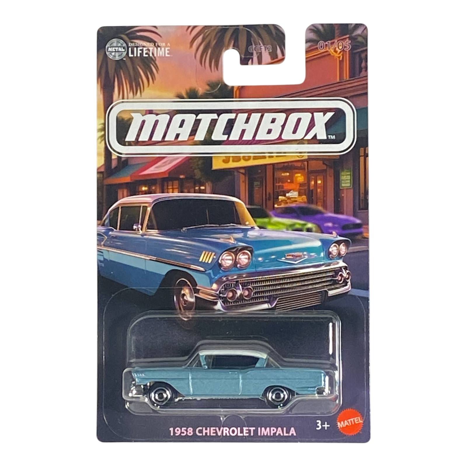 Matchbox 1958 Chevrolet Impala - Matchbox Local Cruisers Series 01/05 Main image