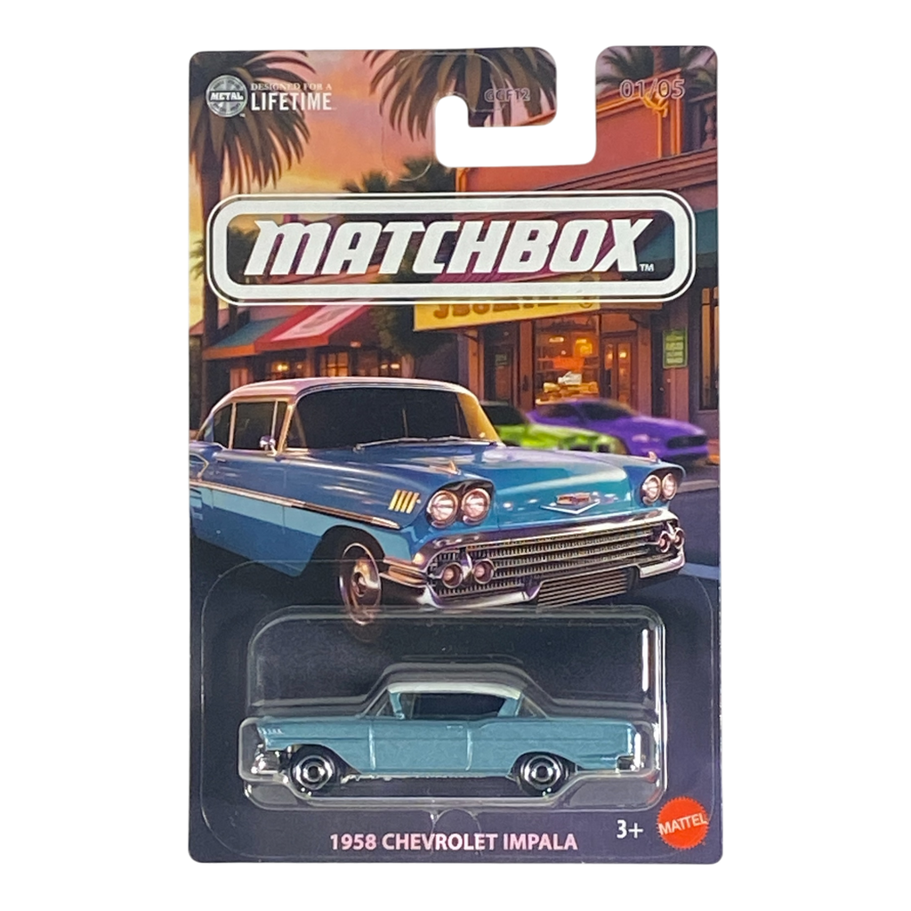 Matchbox 1958 Chevrolet Impala - Matchbox Local Cruisers Series 01/05