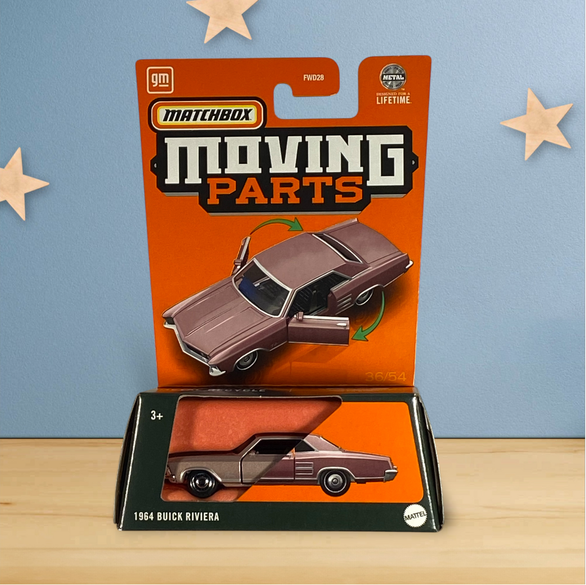 Matchbox 1964 Buick Riviera - Moving Parts Series