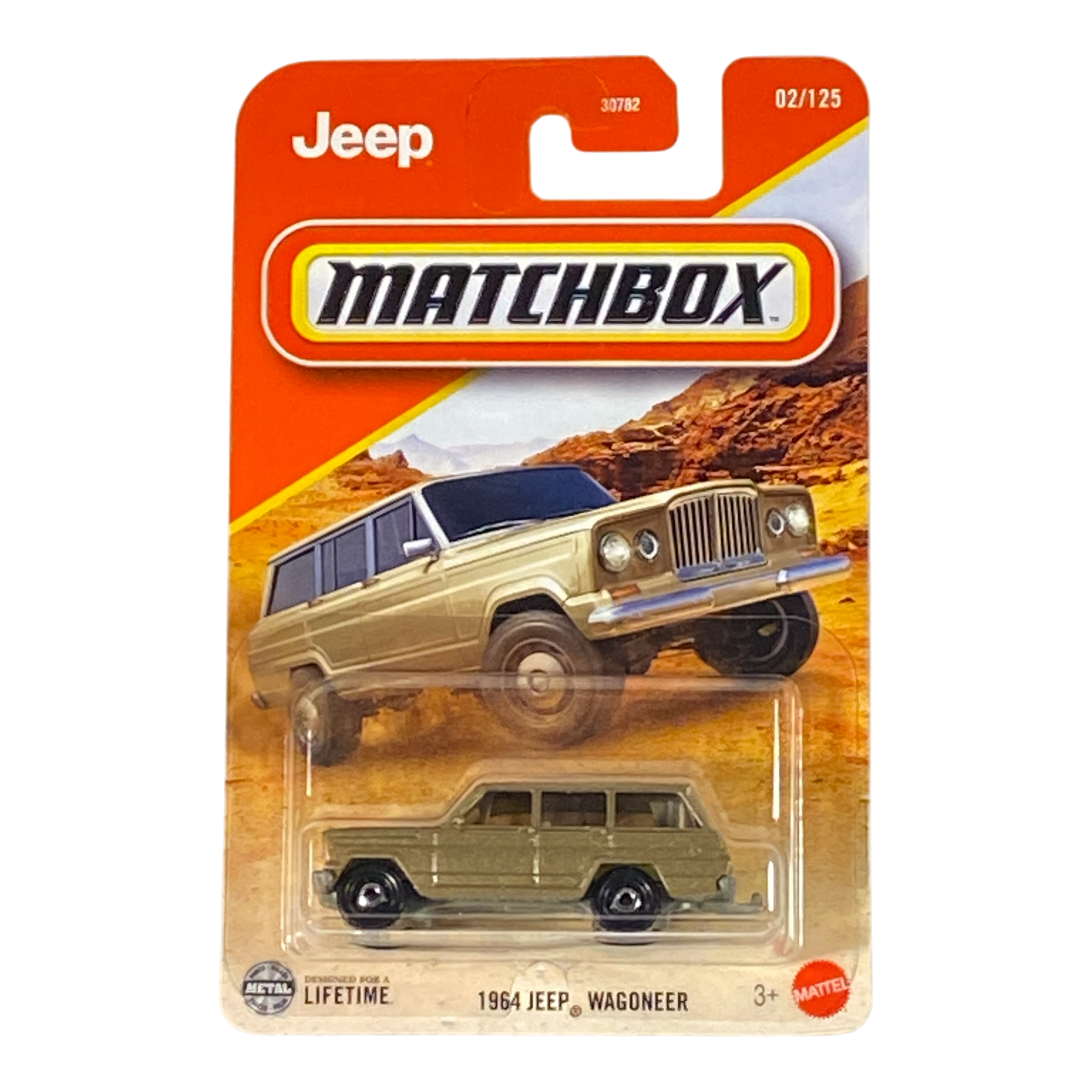 Matchbox 1964 Jeep Wagoneer - 2025 Matchbox Series 02/125 Main image