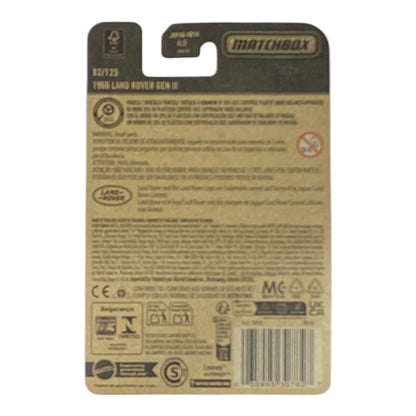 Matchbox 1966 Land Rover Gen II - 2025 Matchbox Series 82/125