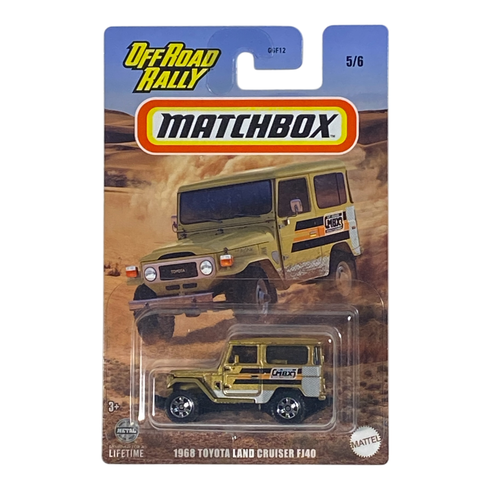 Matchbox 1968 Toyota Land Cruiser FJ40 | Matchbox Off Road Rally Series 5/6 Main image