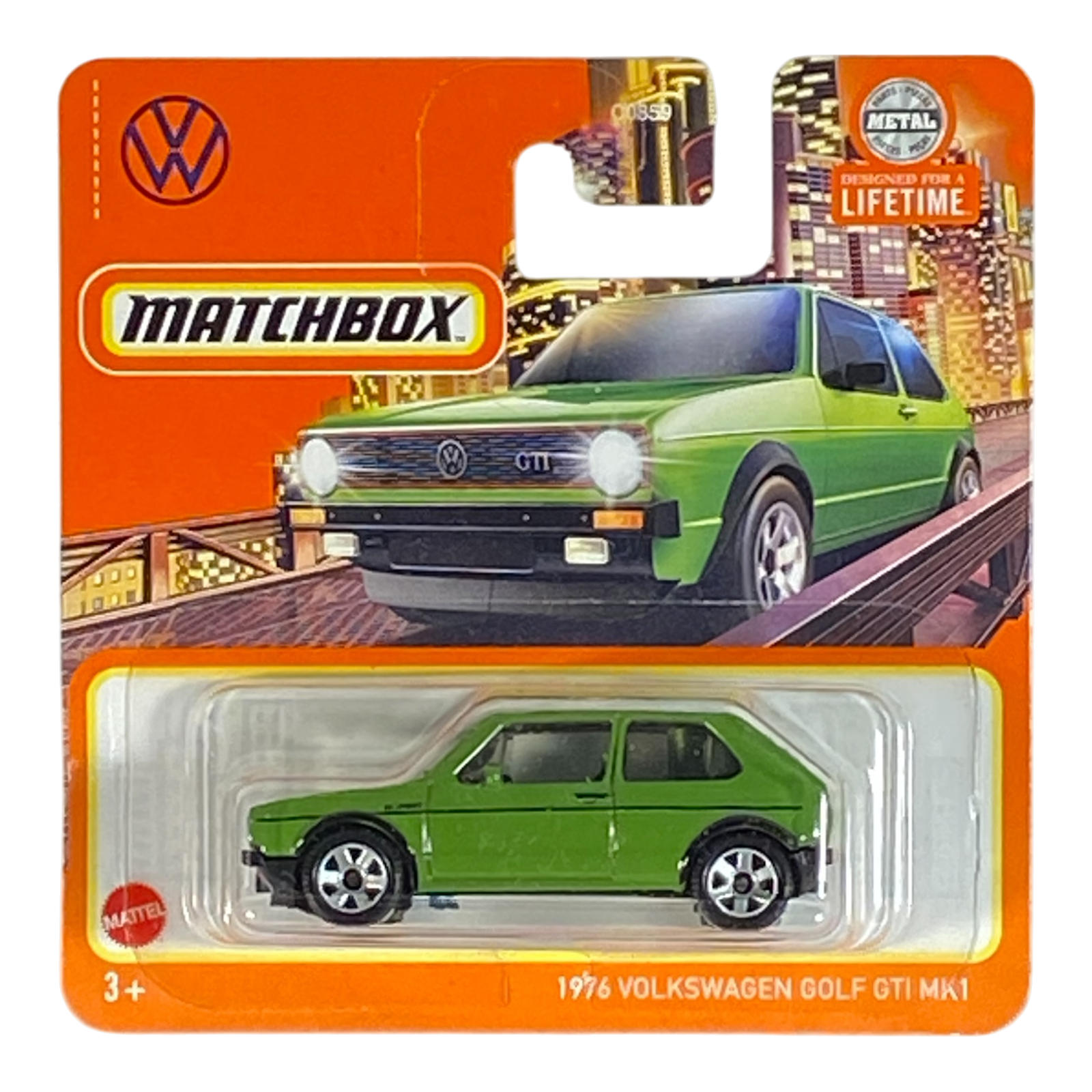 Matchbox 1976 Volkswagen Golf GTI MK1 | Short Card Main image