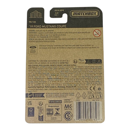 Matchbox '19 Ford Mustang Coupe - Matchbox Series 98/100