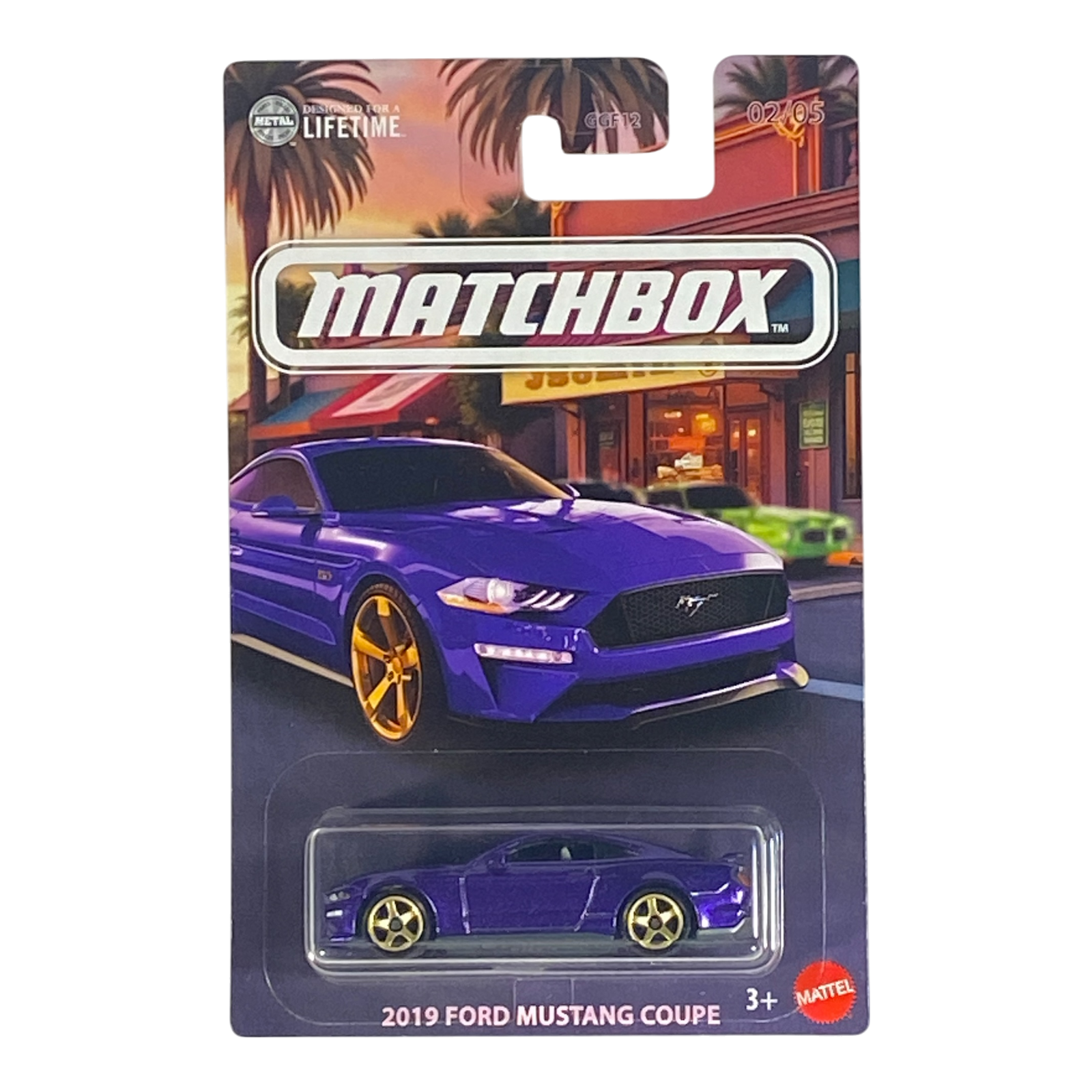 Matchbox 2019 Ford Mustang Coupe - Matchbox Local Cruisers Series 02/05