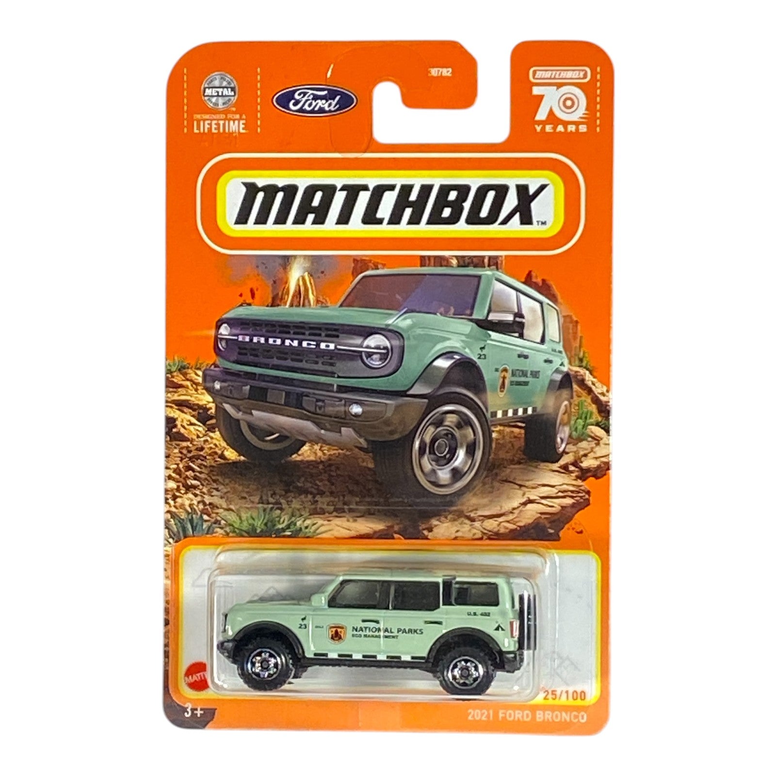 Matchbox 2021 Ford Bronco - Matchbox 70 Years Series 25/100