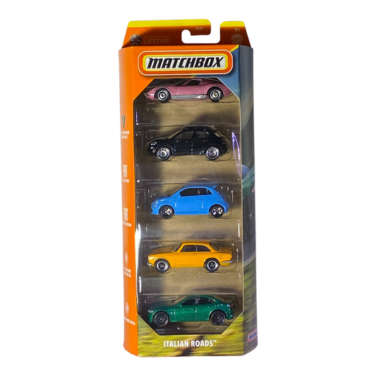 Matchbox 5 Packs - Italian Roads
