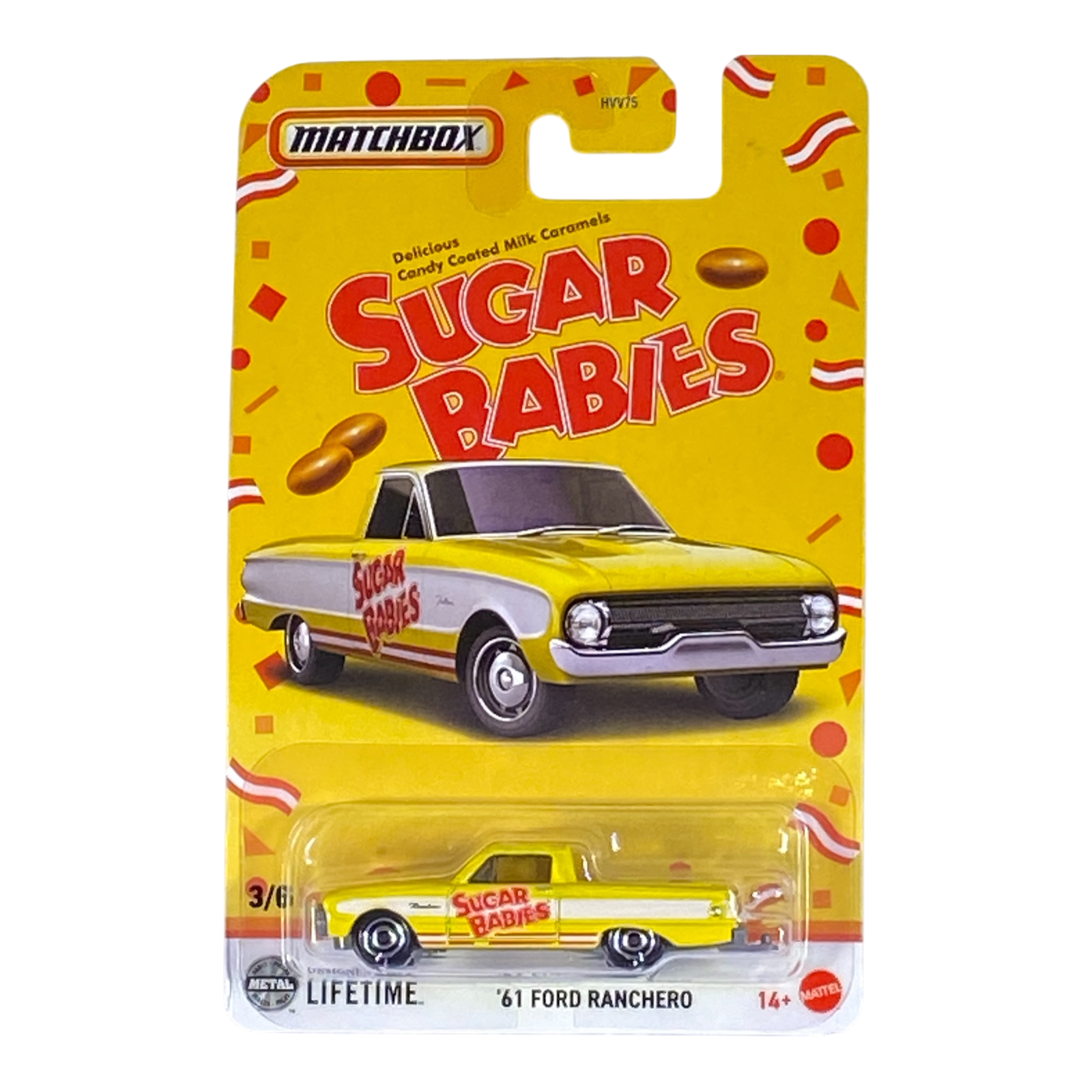 Matchbox '61 Ford Ranchero "Sugar Babies" - Matchbox Candy Series 3/6 Main image