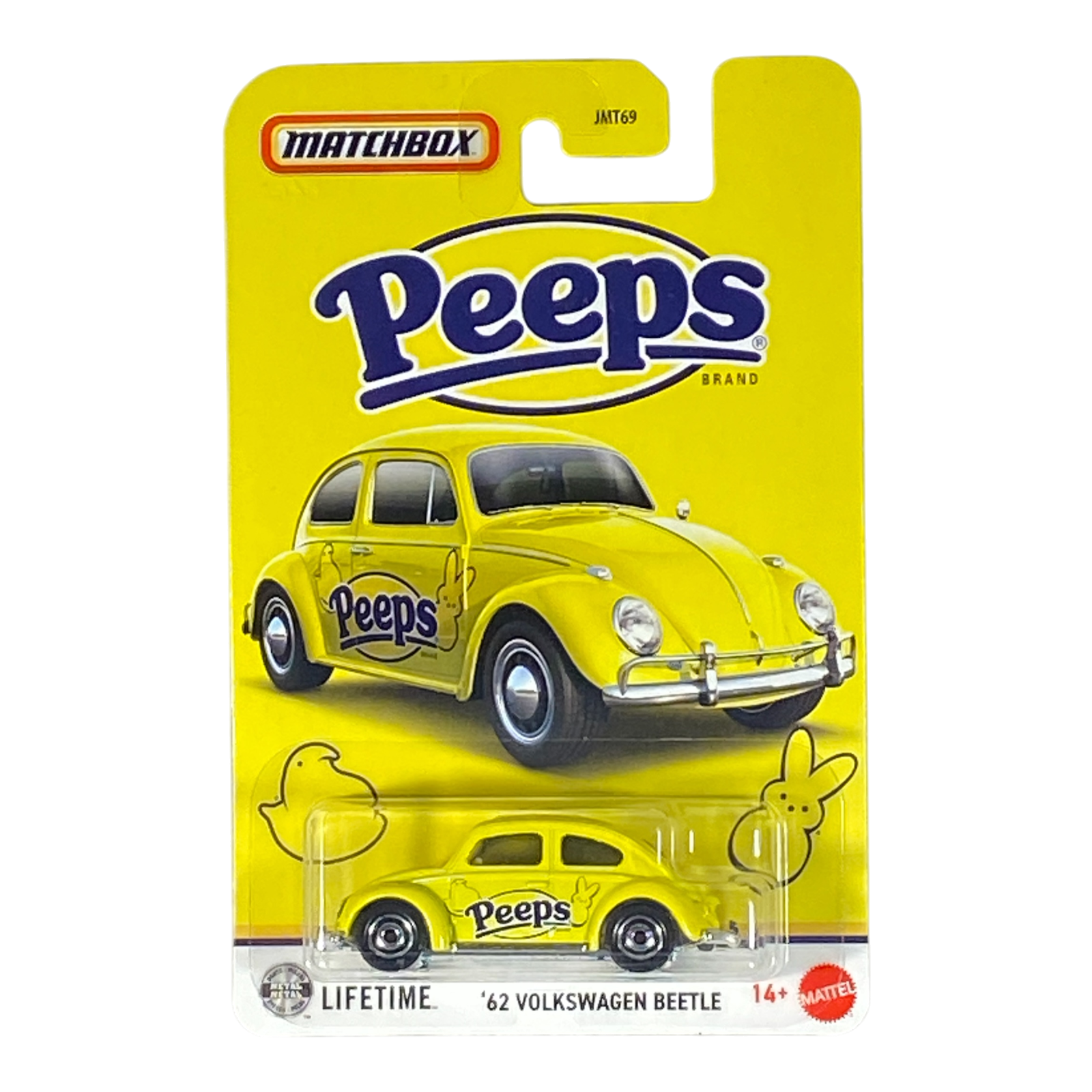 Matchbox '62 Volkswagen Beetle "Peeps" - Matchbox Candy Series Main image