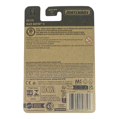 Matchbox Blaze Blaster II - 2025 Matchbox Series 03/125