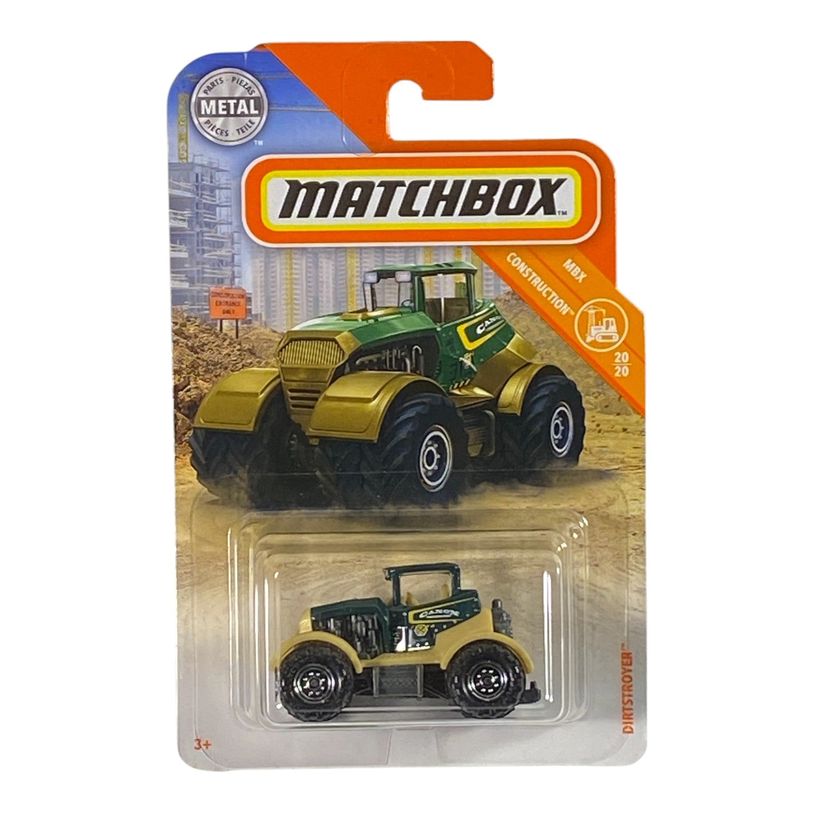 Matchbox Dirtstroyer - Matchbox MBX Construction Series 20/20 Main image