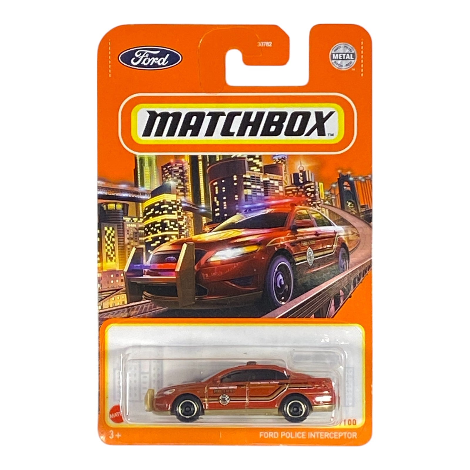 Matchbox Ford Police Interceptor - Matchbox Series 81/100 Main image