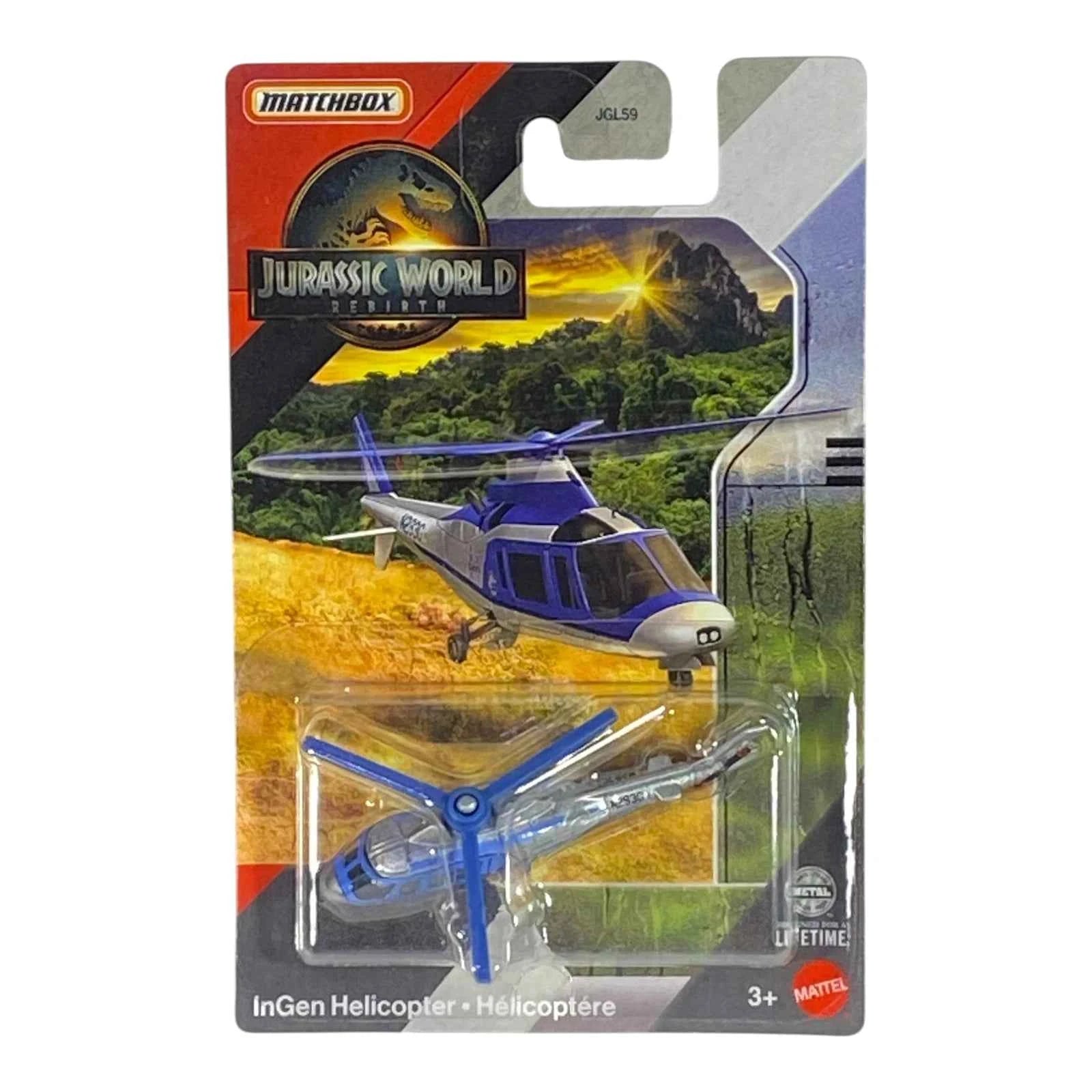 Matchbox InGen Helicopter - Jurassic World Rebirth Collection Main image