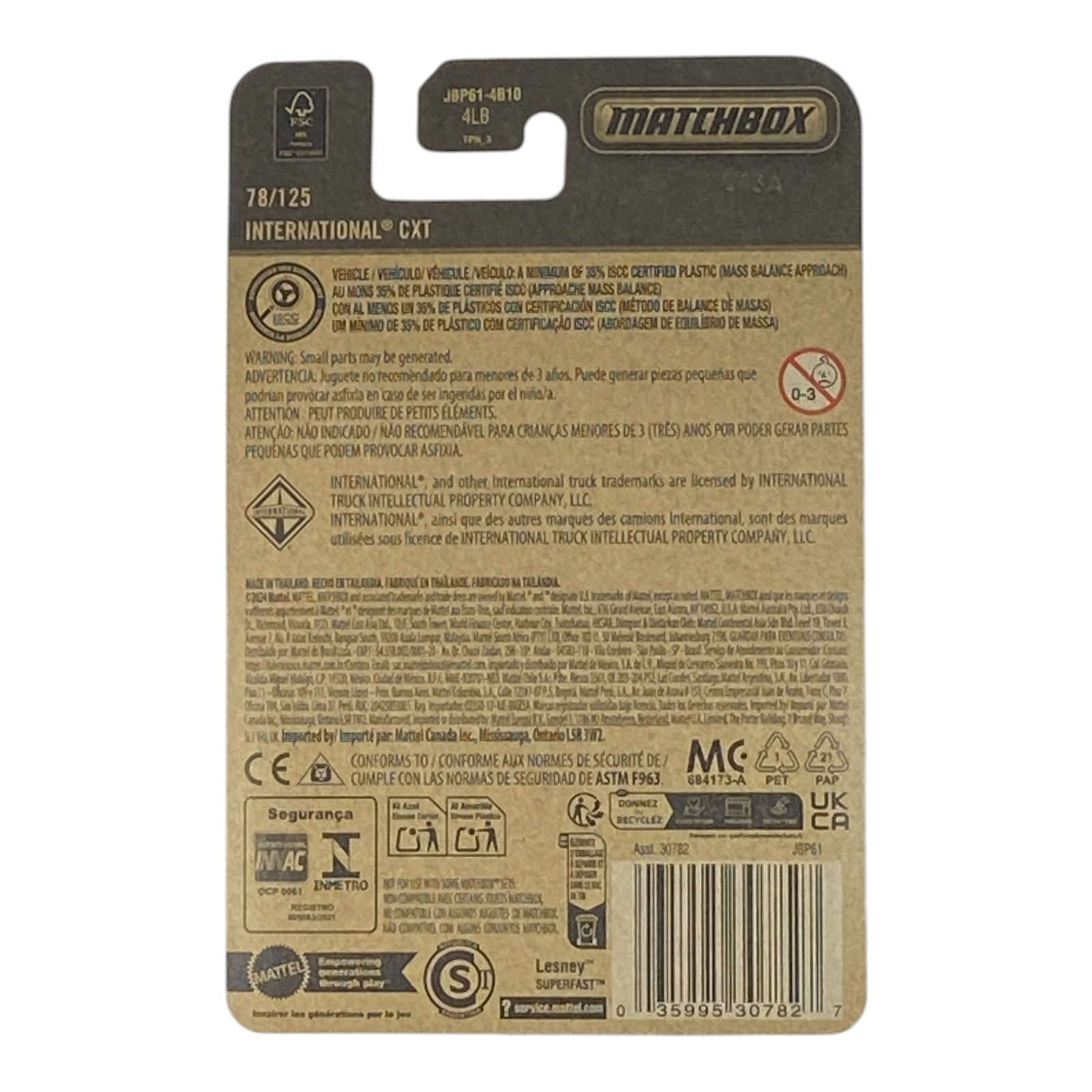 Matchbox International CXT - 2025 Matchbox Series 78/125 - Collectors World Toys
