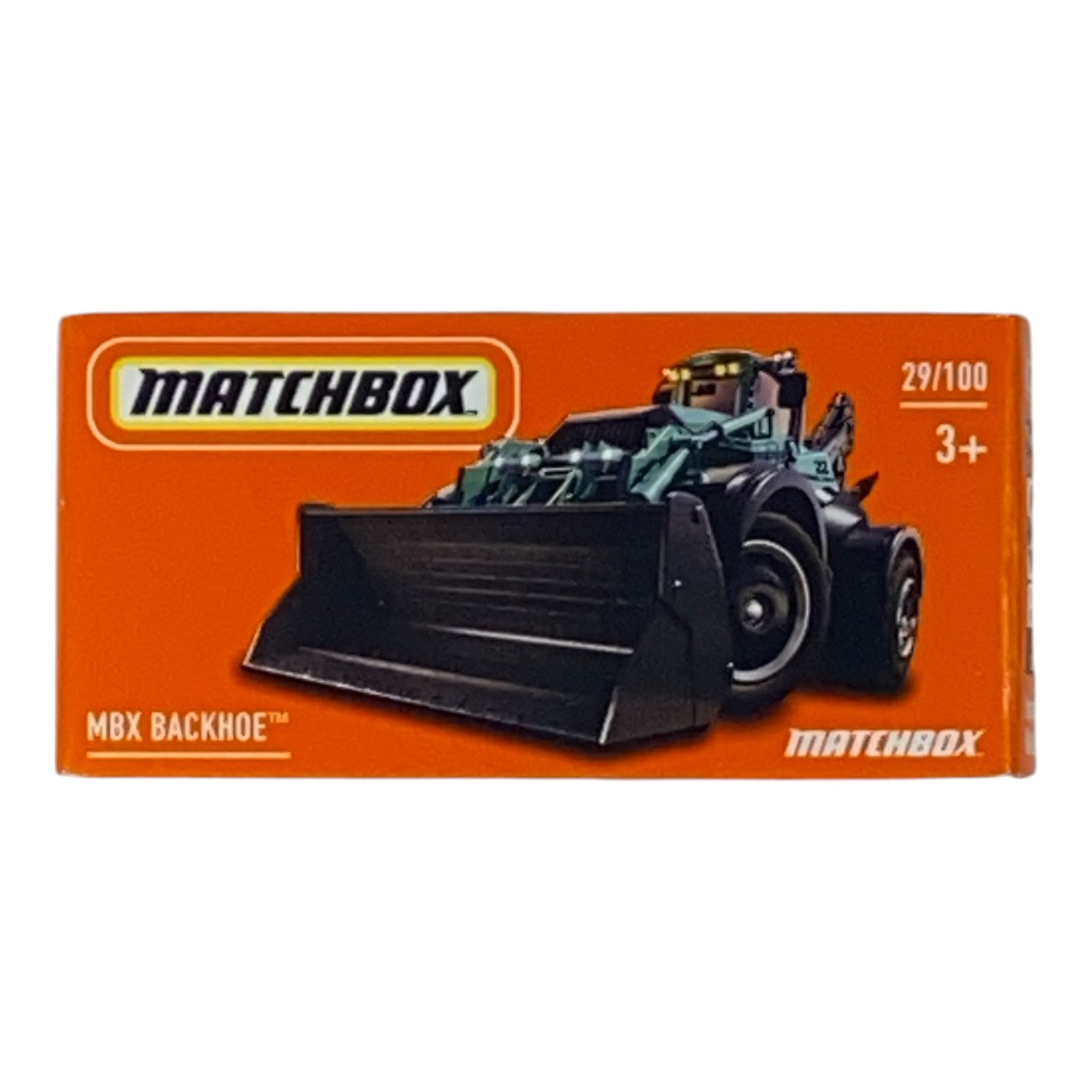 Matchbox MBX Backhoe - Power Grabs - Matchbox Series 29/100 Main image