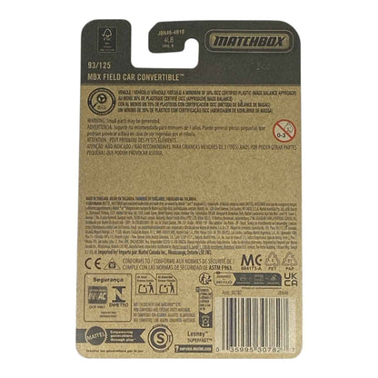 Matchbox MBX Field Car Convertible - 2025 Matchbox Series 93/125