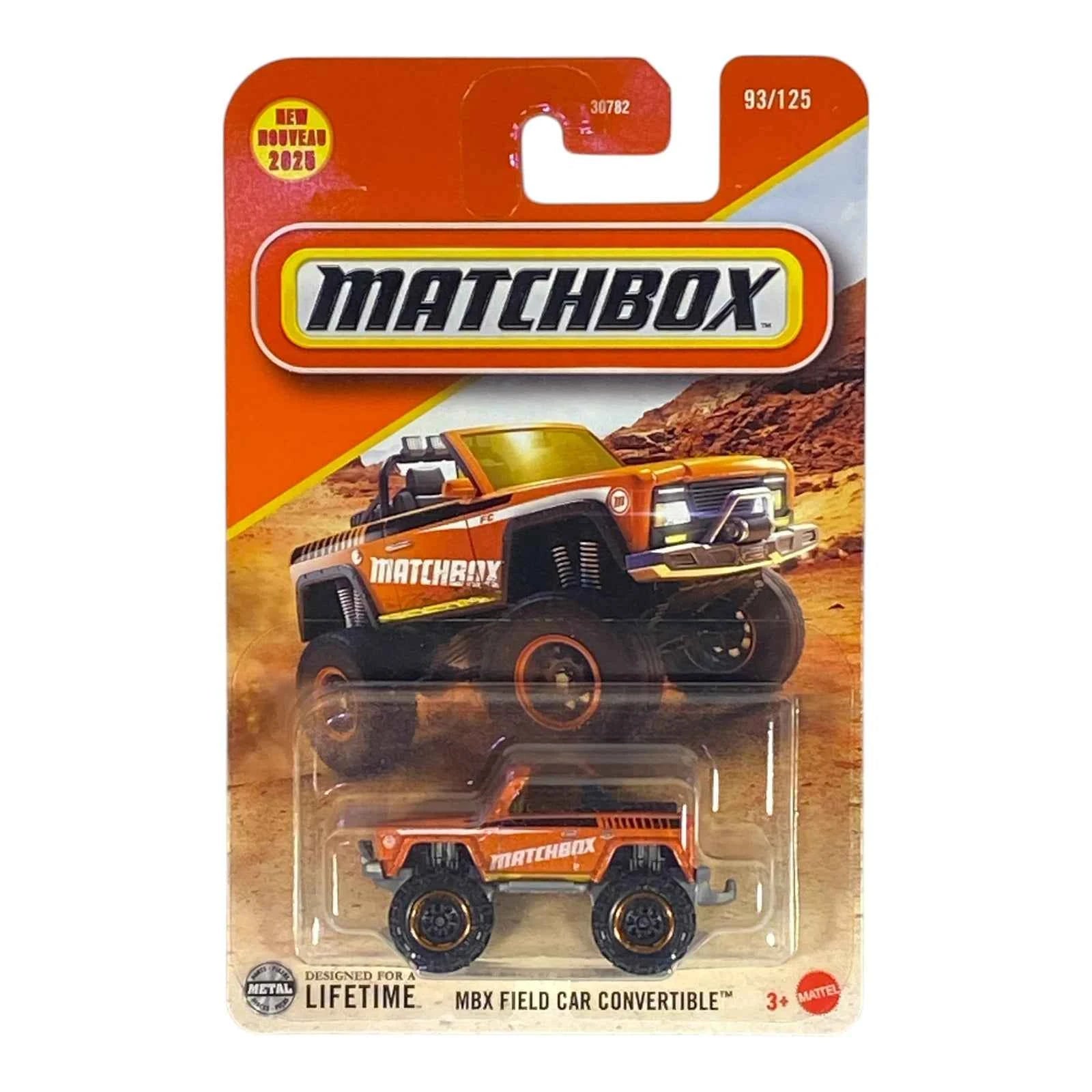 Matchbox MBX Field Car Convertible - 2025 Matchbox Series 93/125 Main image