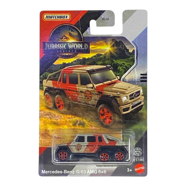Matchbox Mercedes-Benz G 63 AMG 6x6 - Jurassic World Rebirth Collection Hover Image