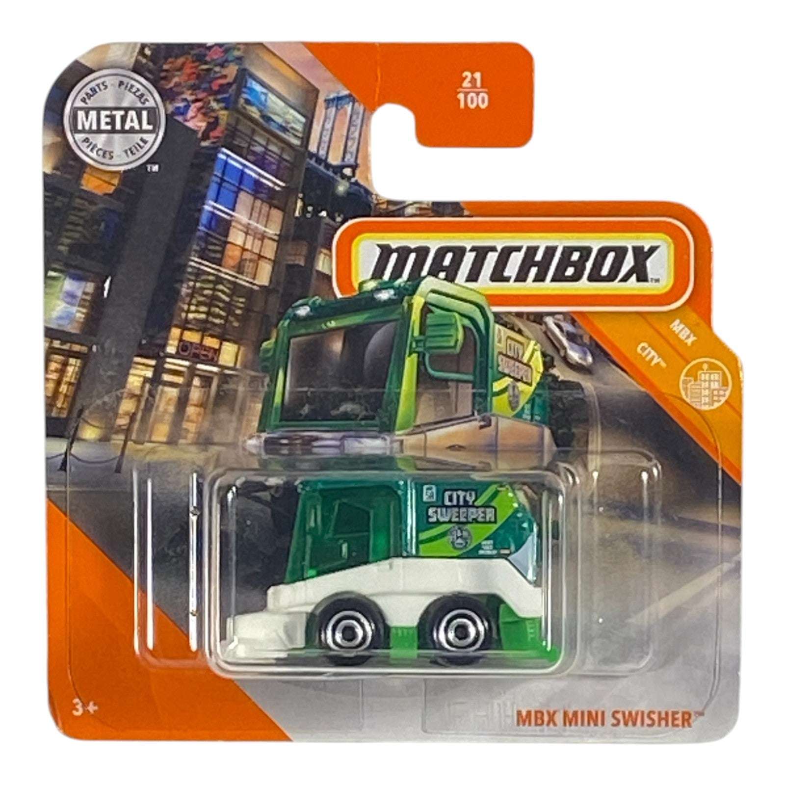 Matchbox MBX Mini Swisher - MBX City Series 21/100 Short Card Main image