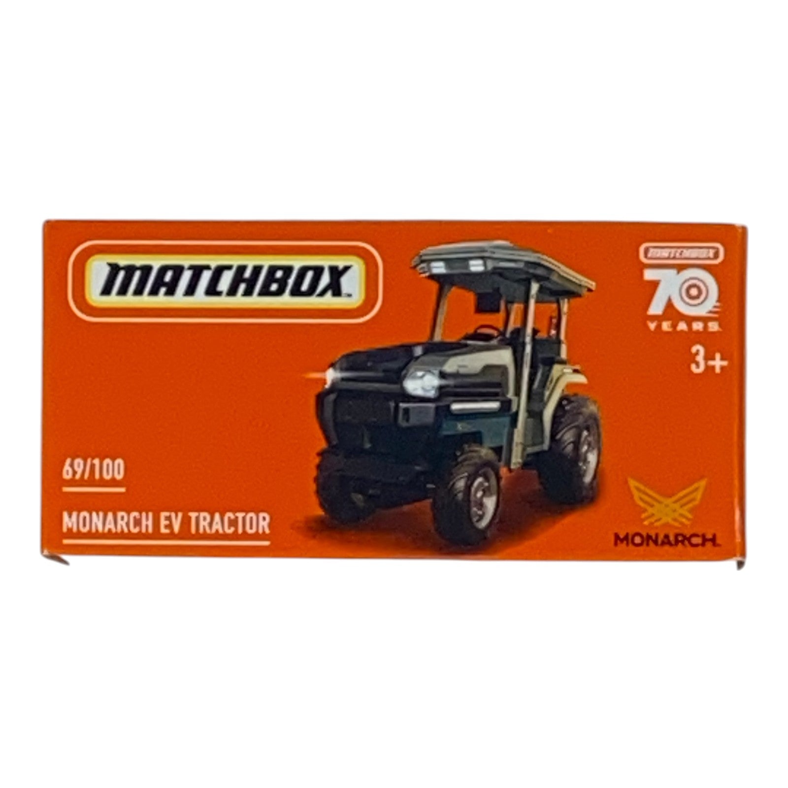 Matchbox Monarch EV Tractor - Power Grabs - 70 Years Series 69/100 Main image