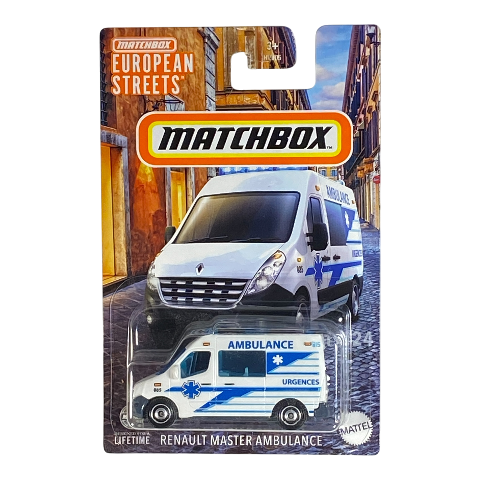Matchbox Renault Master Ambulance | European Streets Series Main image