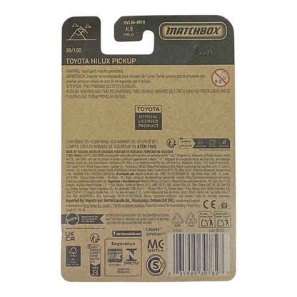Matchbox Toyota Hilux Pickup - Matchbox Series 35/100