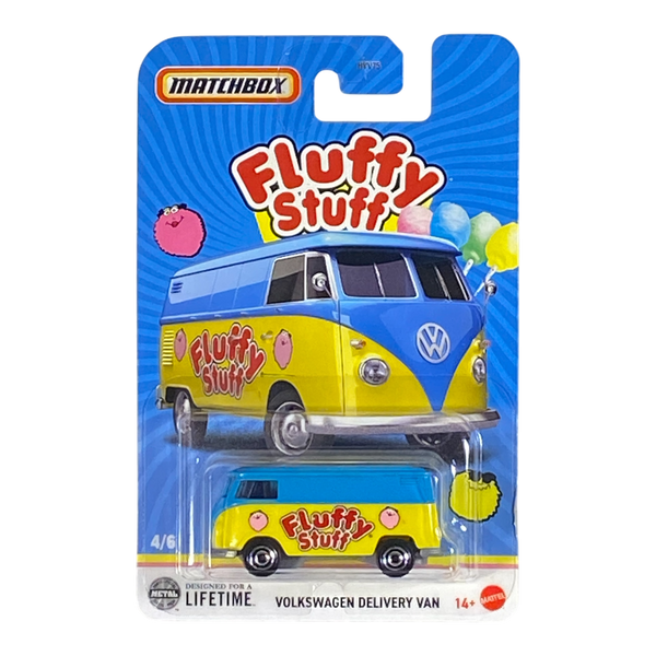 Matchbox Volkswagen Delivery Van - Fluffy Stuff - Candy Series 4/6