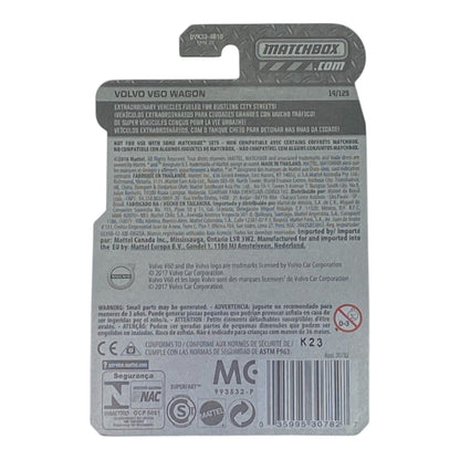 Matchbox Volvo V60 Wagon - 2017 matchbox Explorer Series 14/125 (Damaged Package)