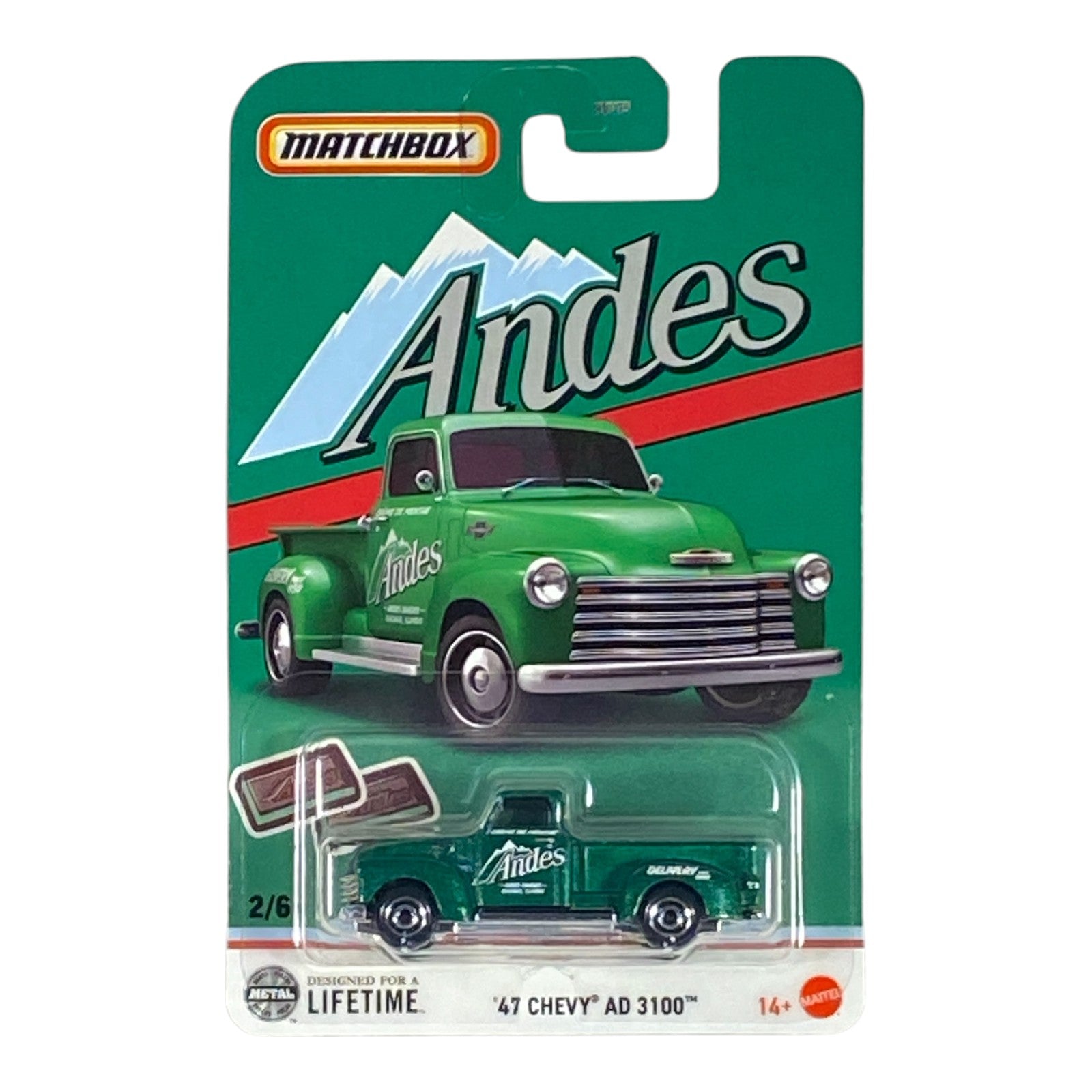 Matchbox '47 Chevy AD 3100 - Andes - Matchbox Candy Series 2/6 Main image